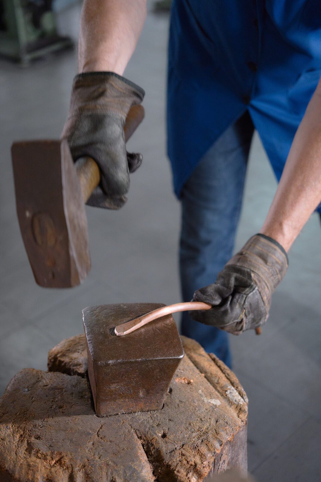 Shaping the metal