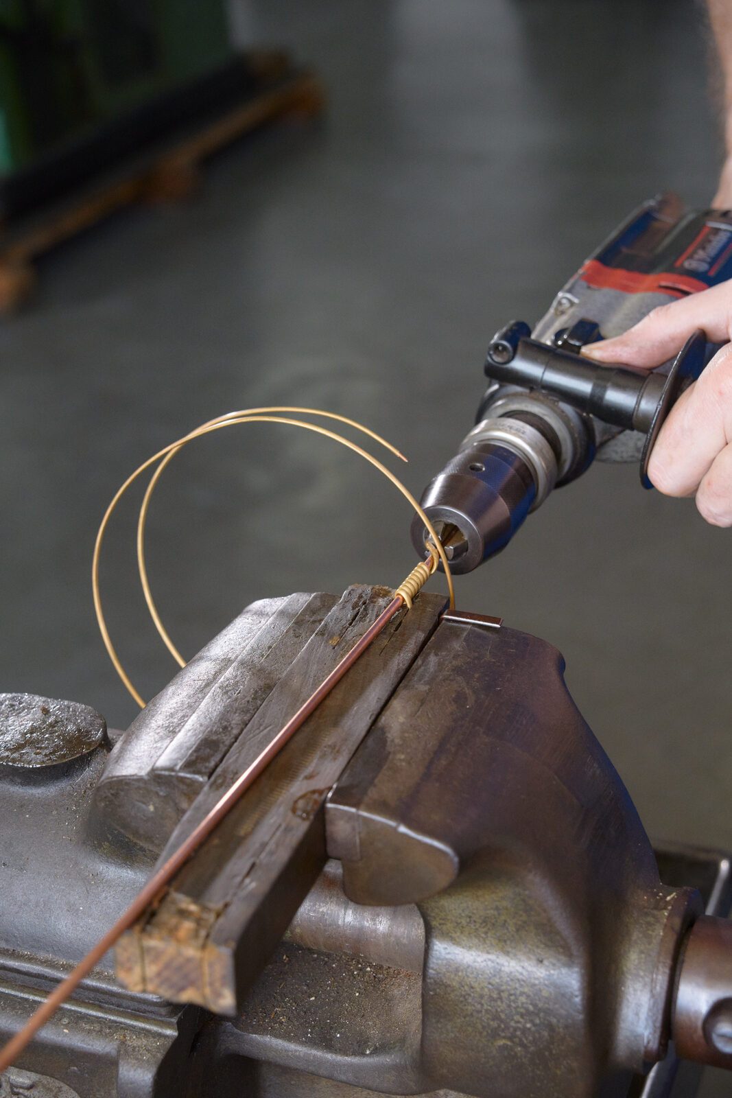 Winding the wire